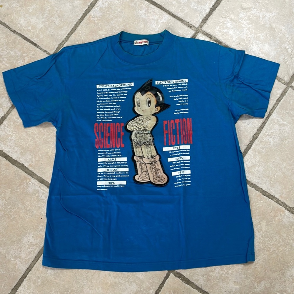 Vintage mighty atom / astro boy t shirt